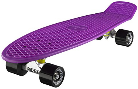 Ridge PB-27-Purple-Black Skateboard, Purple/Black, 69 cm