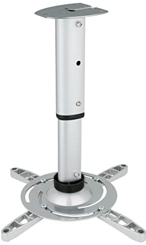 Techly ICA-PM-102S support pour projecteurs Plafond Gris, Argent - Supports pour projecteurs (Plafond, 15 kg, 29,7 cm, 37 cm, 37 cm, Gris, Argent)