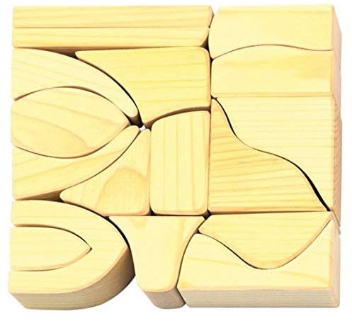 NIC 523283 Blocks, 17 p, nat, Big Bausätze, bunt
