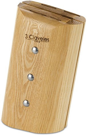 3Claveles Ash - Bloque para cuchillos de cocina