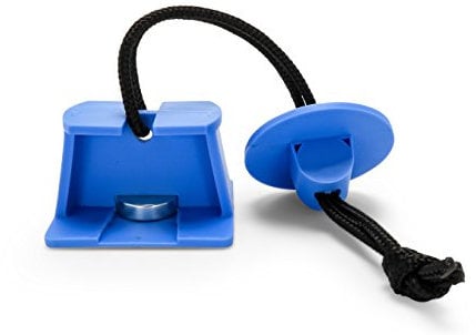 Camco 44105 RV Adjustable Fridge Door Block, Blue