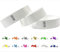 500 Eintrittsbänder aus Tyvek - Party Einlassbänder, Securebänder, Festival Armbänder, Kontrollbänder für dein Event (White)