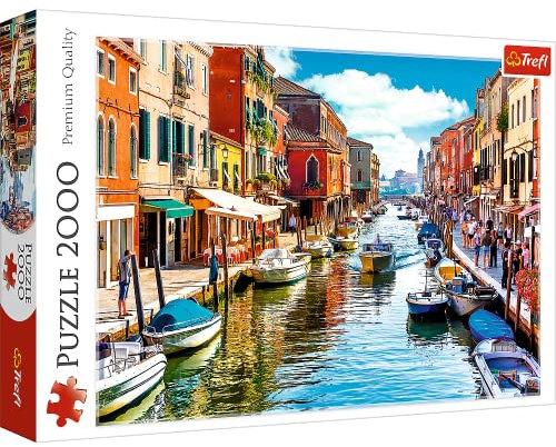 Murano Insel, Venedig (Puzzle), Farbig
