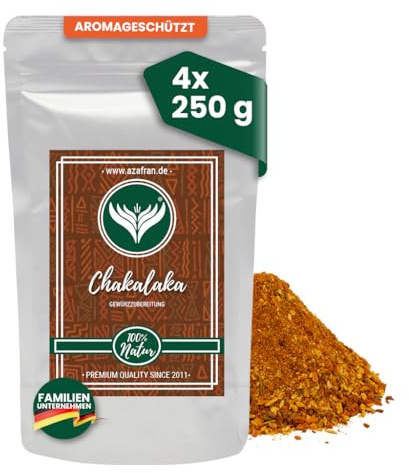 Azafran Chakalaka Gewürzzubereitung afrikanischer art 1kg | Würzig-pikant für Dips und Saucen
