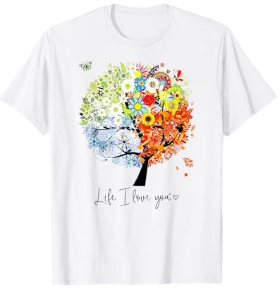 Beautiful Seasons Célébration Arbre Terre Jour et Saisons T-Shirt