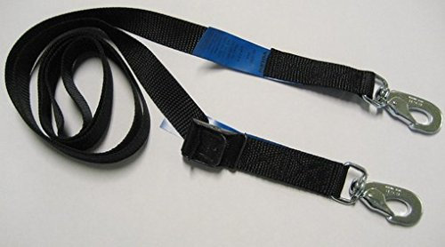 Volvo Originales Ladungssicherungsband, CARGO STRAP, Schwarz, 1,9 Meter, 600 kg, PKW, Lieferwagen, LKW