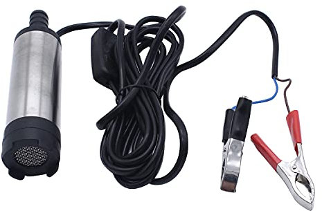 Diesel Fuel Pump DC 12V 38mm Transfer Pump Water Oil Fluid Submersible Pump Stainless Body
