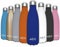 AEX Insulated Water Bottle | Double Wall Vacuum Stainless Steel Flask | Leak Proof Hot Cold Sports Bottle | Reusable | 500ml Matt Dark Blue