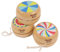 PLANÈTE Bois - Yoyo - À Collectionner - 030145Y - 1 pièce - Modèle Aléatoire - Bois - Jeu pour Enfant - Récréation - Vintage - Yo-yo - 6 cm x 6 cm - À Partir de 3 Ans