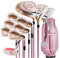Präzises Damen-Golfschläger-Set für Rechtshänder, komplett, inklusive Titan-Treiber. Das Set enthält alle Schläger, die Sie brauchen, um loszulegen, sowie eine stilvolle Ergänzung
