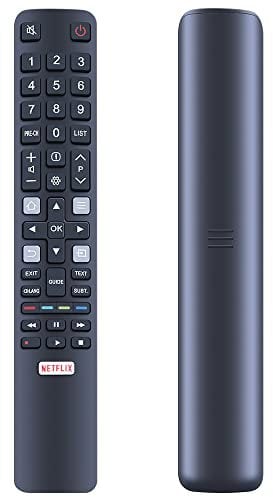TCNOUMT Replacement TCL ARC802N RC802N YUI1TV Remote Control for TCL Thomson 4K LCD LED Smart TV RC802N YA12 32DS520 40S6000FS 49DP600 49S6000FS 50DP600 F43S5916 H32S5916