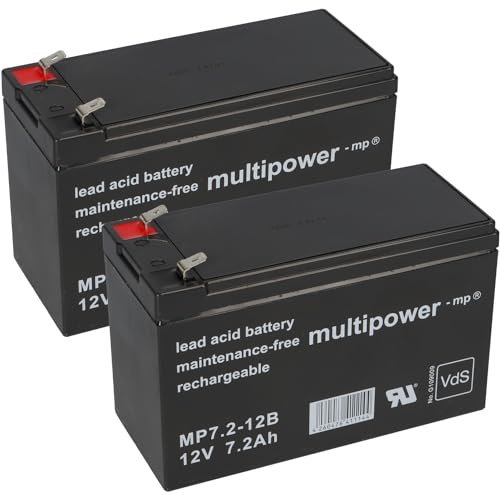 Ersatzakku für Belkin Universal F6C120evUNV Markenakku mit VDs MP 12V 7,2Ah