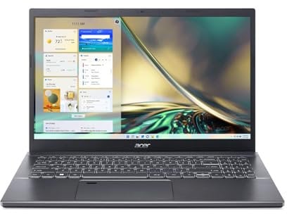 ACER Acer Aspire 5 A515-57G-7228 15.6'' Laptop Intel i7 12th Gen 16GB RAM 1TB RTX 2050, Iron Grey