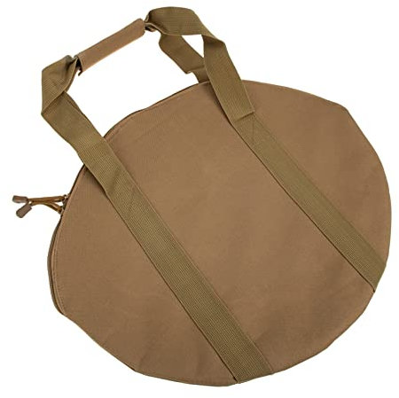 PRETYZOOM Outdoor Cast Iron Skillet Bag Insulated Storage Pouch for Cookware Oxford Cloth Bakeware Container