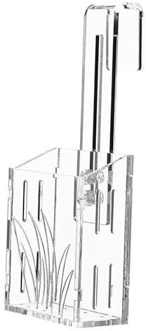 Sharplace Pot de Plantation pour Aquarium, Pot pour Plantes Aquatiques, Mini récipient en Acrylique Transparent, Support pour Plantes, Accessoire Porte-Herbe,