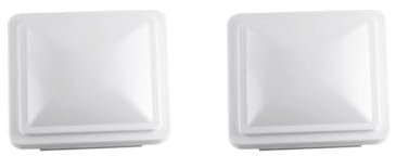 NeaxgeandX Juego de 2 tapas de repuesto para rejilla de ventilación de techo, para caravana, autocaravana