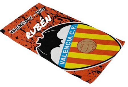 ZPUBLI+ Toallas de Playa o Ducha Personalizadas con Nombre o Frases. Toallas Infantiles, Regalo Infantil Original para baño, Piscina, Playa, Camping. Varias Medidas Disponibles (Valencia 1, 100x50)