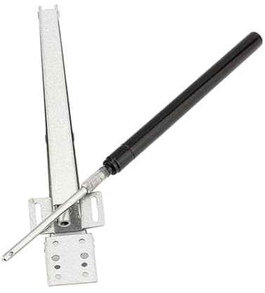 Toyvian Greenhouse Auto Vent Automatic Window Opener Kit Solar-powered Easy to Install Galvanized Material