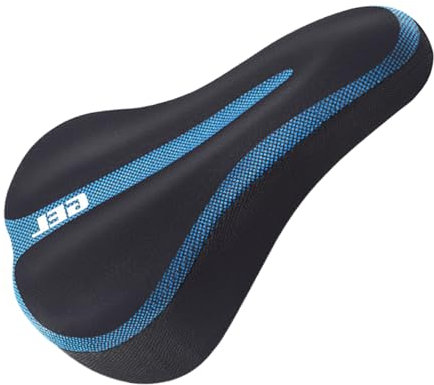 Coprisella Per Ciclismo, Protezione Sella Bici Con Imbottitura In Silicone Per Uomo, Cuscinetto Sella Impermeabile Regolabile Per Biciclette, Scooter E Attività Sportive