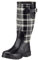 Beck Damen Pepita Gummistiefel, Schwarz, Größe 36 EU