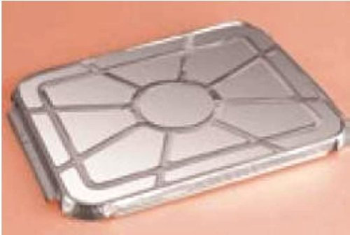 100 Deckel, Alu 227 x 177 Aludeckel für Alu - Menüschalen 930 ml