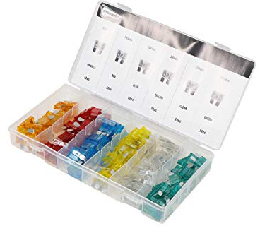 Streetwize - Zinc Auto Blade Car Fuses - (Set of 120pcs)