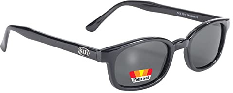 Original KD-Biker-Sonnenbrille als getragen von Jax Teller auf Sons of Anarchy (Polarisiert Grau) KD