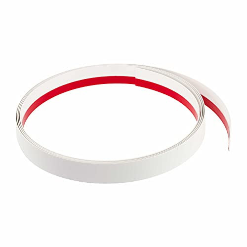 Fensterleiste Flachprofil PVC selbstklebend 30mm breit 50m lang Abdeckleiste