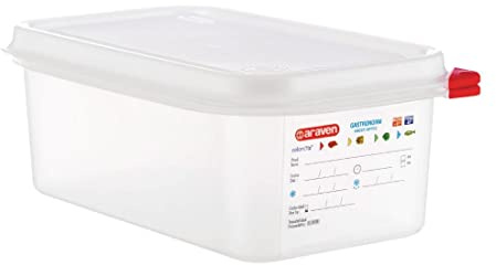 Araven dl981 Food Container, 10 cm Artikel Höhe (4 Stück)