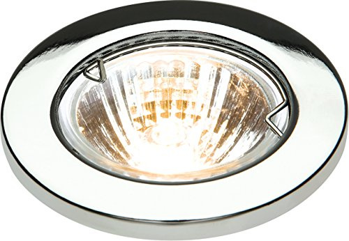 Knightsbridge Low Voltage Downlight, Metal, 50 W, Chrome