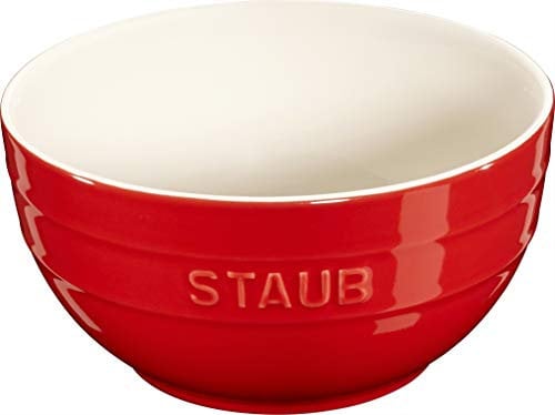 ZWILLING - Ceramic Bowl, Red, 17 cm, Classic, Flower, 1.27 Quarts