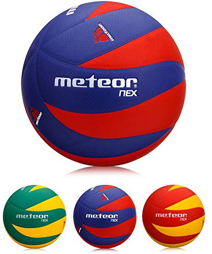meteor® Volleybälle Größe fur Kinder Jugend und Damen ideal auf die Kinderhände abgestimmt idealer Volleybälle für Ausbildung weicher Volleyball mit griffiger Oberfläche