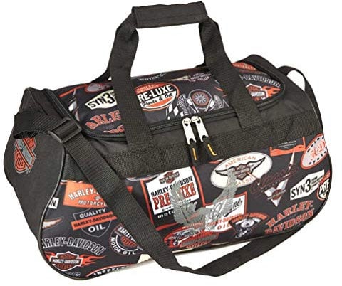 Harley-Davidson Logo Sport Duffel, Unisex-Erwachsene Reisetasche, schwarz (Schwarz) - 99418