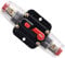 RKURCK Disjoncteur 100 A Réinitialisation manuelle Inline Fusible Onduleur pour Voiture Marine Moteur Bateau ATV Audio Solar Inverter Protection 12V-24V DC 100A