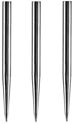 Harrows B32 Dartspitzen – Ersatz-Stahlspitze (Silber, 32 mm)