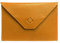 LOLUNA® Pochette Format enveloppe pour Papier Voiture, Carte Grise, permis Conduire Tout en Cuir Plusieurs Couleur Homme et Femme (Jaune Moutarde)