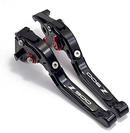 Kupplung Bremshebel CNC Für Kawasaki Z900 2017 2018 2019 2020 2021 Motorrad CNC Verstellbar Zusammenklappbar Ausziehbare Bremsen Kupplungshebel 1 Paar Teile Zubehör (Color : Black B)