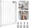YRHome Türschutzgitter ohne Bohren Treppengitter Treppenschutzgitter für Kinder Türgitter Auto-Close 180° Zweiwegeöffnung Baby Schutzgitter für Baby Kinder, 75-85 cm breit Weiß