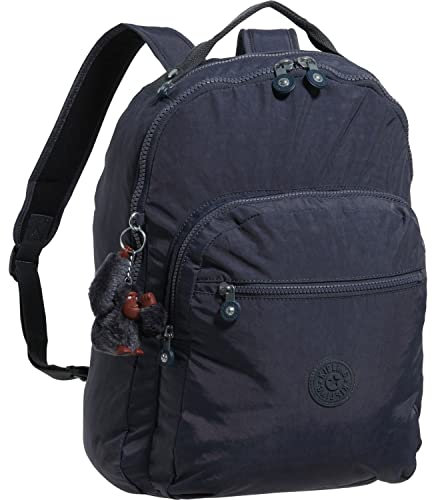 Kipling Seoul Laptop-Rucksack, groß, 15 Zoll, Limettengrün, Nachtgrau