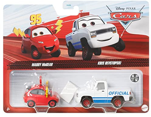 Disney Pixar Cars Metal Series Maddy McGear & Kris Revstopski