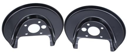 1 Pair Black Left Right Rear Brake Disc Cover Mud Plates 1J0 615 611D, 1J0 615 612D Fits for VW Golf Mk4 Hatchback 1997-2004
