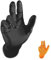 Grippaz Gloves Pack of 50, Nitrile Gloves Working Extremely Robust Non - Slip Ideal for Workshops Mechanics Industry Rubber Long-Lasting Ambidextrous Gloves Disposable Gloves (Large)