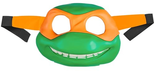 Teenage Mutant Ninja Turtles Mutant Mayhem MICHELANGELO Role Play Mask, Orange