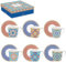 Easy Life COFFRET 6 TASSES A CAFE 10CL EN PORCELAINE COFFEE MANIA New