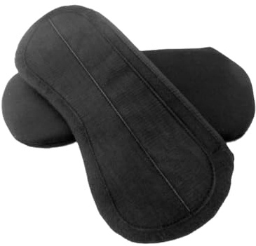 PS Pferdeartikel Klettbare & befüllbare Filzkissen für Flexible & baumlose Sättel oder Pads - Standardform Größe 55/56 cm Länge