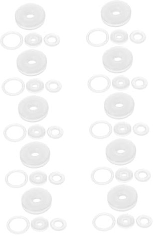 CRAFTHROU 10 Ensembles Accessoires Pour Autocuiseur Électrique Joints De Vannes De Cuisinière Anneaux En Silicone Pour Pot Pièces De Pot Joints De Vannes En Silicone Pièces De Vannes À