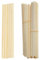 100 Stück Zuckerwatte Stäbe Vierkant 40cm x 4mm Zuckerwattestäbe Eckig Stäbchen Bambusstäbe für Zuckerwattemaschine Natürliches Bambus Holz für Holzarbeiten, Kunstprojekte & DIY