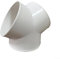 PVC Y Shape Ducting Splitter Connector 100mm/150mm/200mm for Extractor Fans Range Hood Ventilation System Air Flow Distribution(200mm)