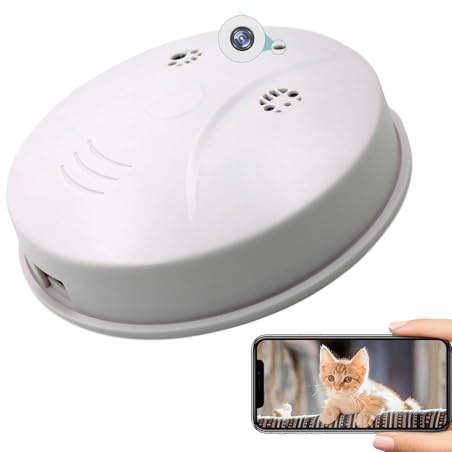 GXSSTO Innenkamera Überwachungskameras, Nanny Cam 1080P HD Bewegungserkennung für Überwachung, Kleine Mini Cams Loop Aufnahme für Home Office