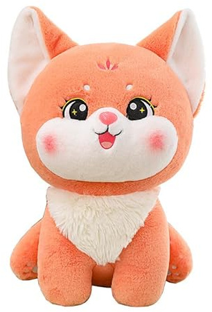 Xiyocadt Guerzogen Fuchs Kuscheltier FeenmäDchen Fuchs Realistisch Stofftier Geschenke FüR Jungen Und MäDchen (45cm,Fuchs)
